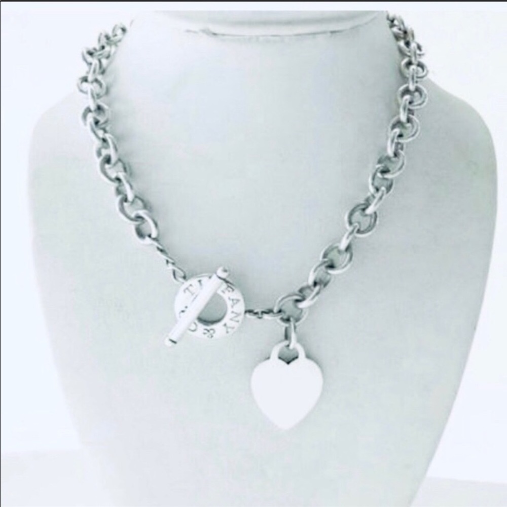 Tiffany & Co. Heart Toggle Necklace